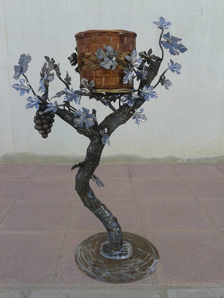 escultura de hierro